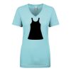 Next Level Ladies' Ideal V-Neck Tee Thumbnail