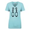 Next Level Ladies' Ideal V-Neck Tee Thumbnail