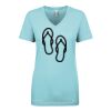 Next Level Ladies' Ideal V-Neck Tee Thumbnail