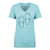 Next Level Ladies' Ideal V-Neck Tee Thumbnail