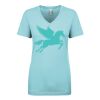 Next Level Ladies' Ideal V-Neck Tee Thumbnail