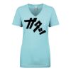 Next Level Ladies' Ideal V-Neck Tee Thumbnail