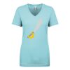 Next Level Ladies' Ideal V-Neck Tee Thumbnail