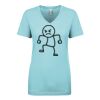Next Level Ladies' Ideal V-Neck Tee Thumbnail