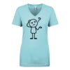 Next Level Ladies' Ideal V-Neck Tee Thumbnail