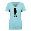 Next Level Ladies' Ideal V-Neck Tee Thumbnail