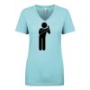 Next Level Ladies' Ideal V-Neck Tee Thumbnail