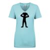 Next Level Ladies' Ideal V-Neck Tee Thumbnail