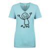 Next Level Ladies' Ideal V-Neck Tee Thumbnail