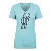 Next Level Ladies' Ideal V-Neck Tee Thumbnail