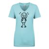 Next Level Ladies' Ideal V-Neck Tee Thumbnail