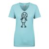 Next Level Ladies' Ideal V-Neck Tee Thumbnail