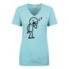 Next Level Ladies' Ideal V-Neck Tee Thumbnail