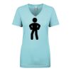 Next Level Ladies' Ideal V-Neck Tee Thumbnail