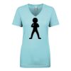 Next Level Ladies' Ideal V-Neck Tee Thumbnail