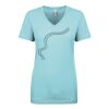 Next Level Ladies' Ideal V-Neck Tee Thumbnail