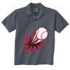 Gildan DryBlend® Youth 5.6 oz., 50/50 Jersey Polo Thumbnail