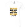Bella Canvas Unisex Jersey Short-Sleeve V-Neck T-Shirt Thumbnail