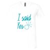 Bella Canvas Unisex Jersey Short-Sleeve V-Neck T-Shirt Thumbnail