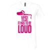 Bella Canvas Unisex Jersey Short-Sleeve V-Neck T-Shirt Thumbnail