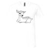 Bella Canvas Unisex Jersey Short-Sleeve V-Neck T-Shirt Thumbnail