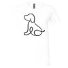 Bella Canvas Unisex Jersey Short-Sleeve V-Neck T-Shirt Thumbnail