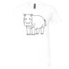 Bella Canvas Unisex Jersey Short-Sleeve V-Neck T-Shirt Thumbnail