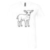 Bella Canvas Unisex Jersey Short-Sleeve V-Neck T-Shirt Thumbnail
