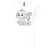 Bella Canvas Unisex Jersey Short-Sleeve V-Neck T-Shirt Thumbnail
