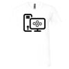 Bella Canvas Unisex Jersey Short-Sleeve V-Neck T-Shirt Thumbnail