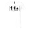 Bella Canvas Unisex Jersey Short-Sleeve V-Neck T-Shirt Thumbnail
