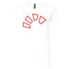 Bella Canvas Unisex Jersey Short-Sleeve V-Neck T-Shirt Thumbnail