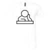 Bella Canvas Unisex Jersey Short-Sleeve V-Neck T-Shirt Thumbnail