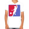 Youth Jersey Short-Sleeve V-Neck T-Shirt Thumbnail
