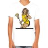 Youth Jersey Short-Sleeve V-Neck T-Shirt Thumbnail