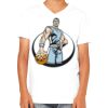 Youth Jersey Short-Sleeve V-Neck T-Shirt Thumbnail