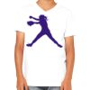 Youth Jersey Short-Sleeve V-Neck T-Shirt Thumbnail