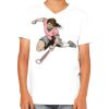 Youth Jersey Short-Sleeve V-Neck T-Shirt Thumbnail