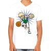 Youth Jersey Short-Sleeve V-Neck T-Shirt Thumbnail
