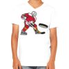 Youth Jersey Short-Sleeve V-Neck T-Shirt Thumbnail