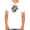 Youth Jersey Short-Sleeve V-Neck T-Shirt Thumbnail