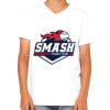Youth Jersey Short-Sleeve V-Neck T-Shirt Thumbnail