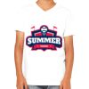 Youth Jersey Short-Sleeve V-Neck T-Shirt Thumbnail