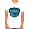 Youth Jersey Short-Sleeve V-Neck T-Shirt Thumbnail