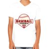 Youth Jersey Short-Sleeve V-Neck T-Shirt Thumbnail