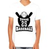 Youth Jersey Short-Sleeve V-Neck T-Shirt Thumbnail