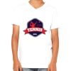 Youth Jersey Short-Sleeve V-Neck T-Shirt Thumbnail