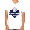 Youth Jersey Short-Sleeve V-Neck T-Shirt Thumbnail