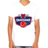 Youth Jersey Short-Sleeve V-Neck T-Shirt Thumbnail