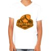 Youth Jersey Short-Sleeve V-Neck T-Shirt Thumbnail